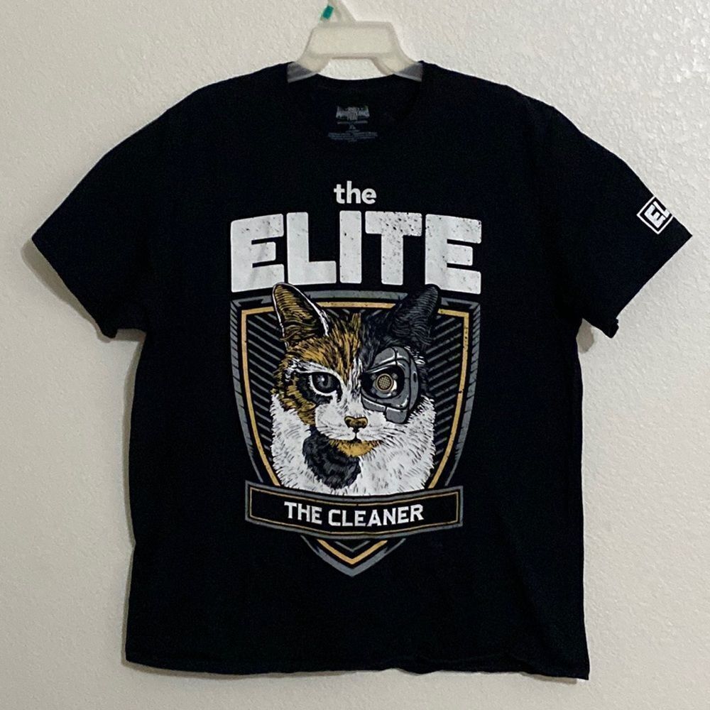 PRO WRESTLING TEES Men’s 100% Cotton Black T Shirt size XL